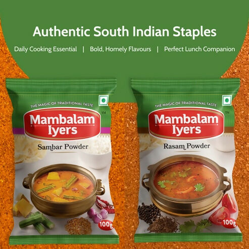 Mambalam Iyers Sambar & Rasam Powder Mambalam Iyers