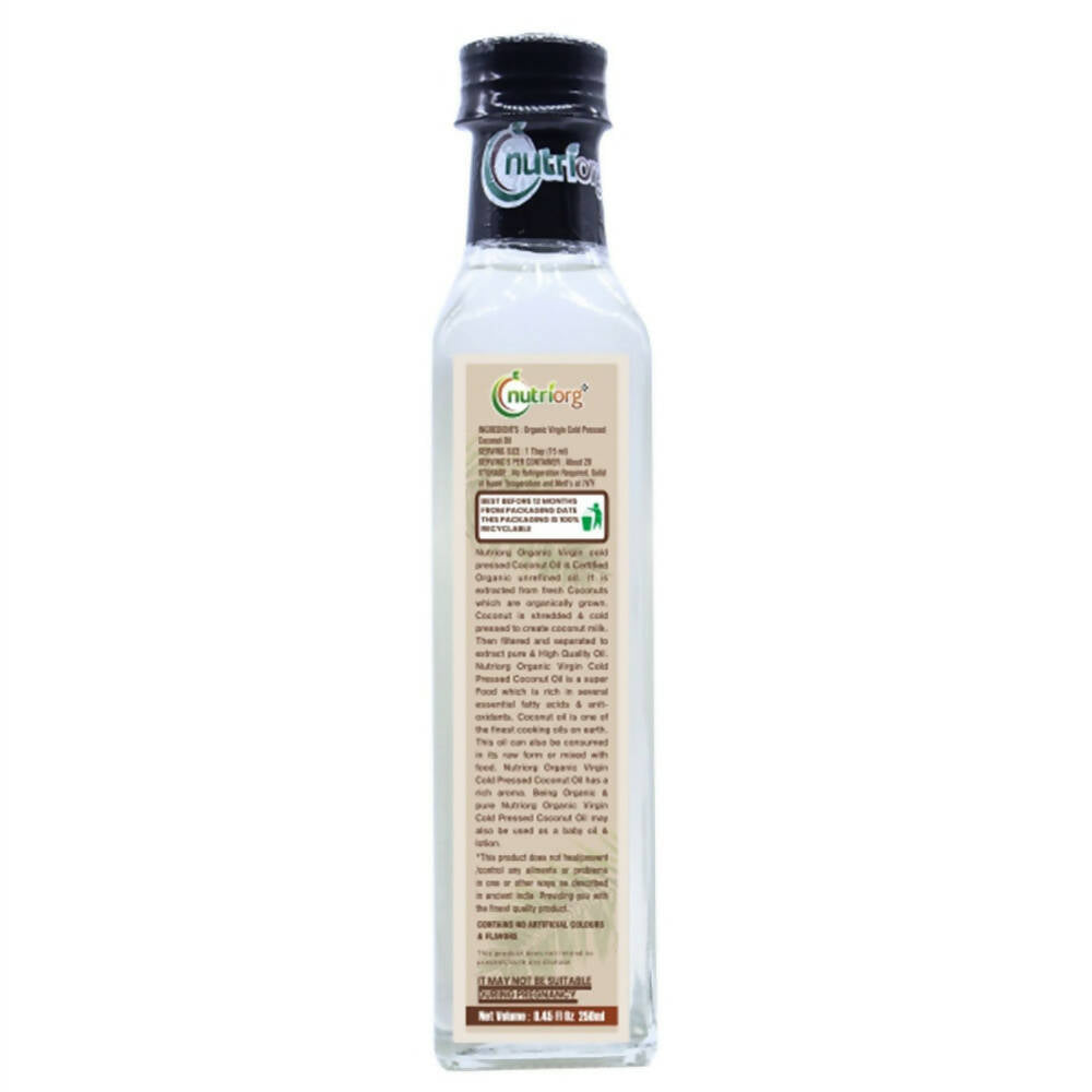 Nutriorg Organic Virgin Coconut Oil Nutriorg
