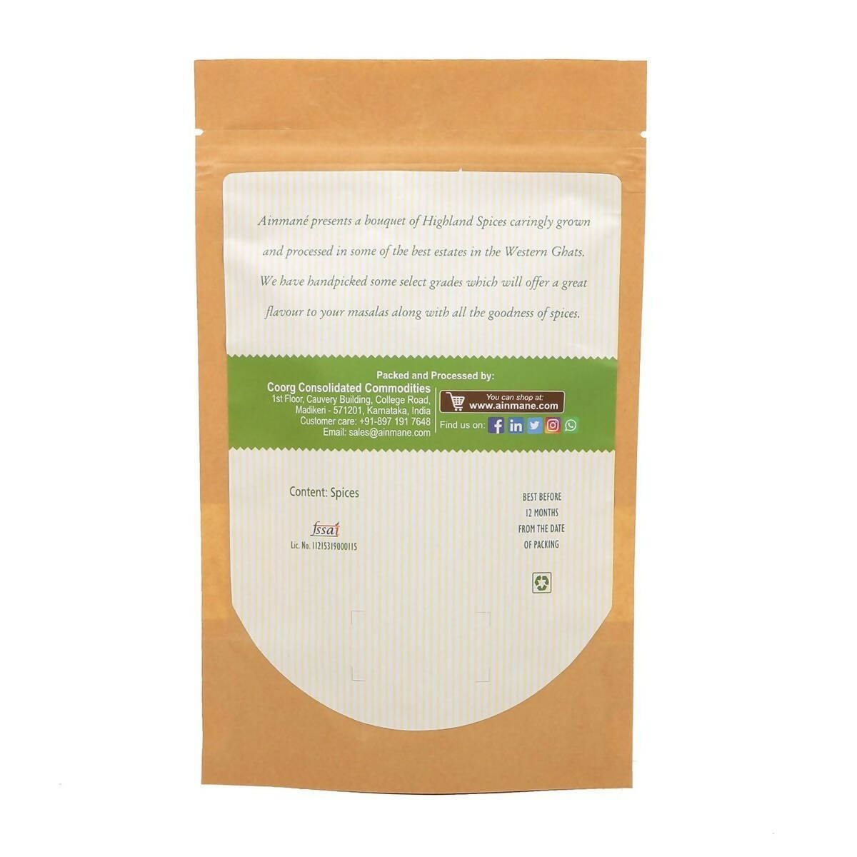 Ainmane Cinnamon Cigaretta Ainmane