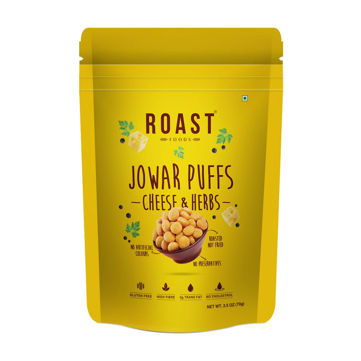 Roast Foods Jowar Puff Cheese & Herbs Roast Foods