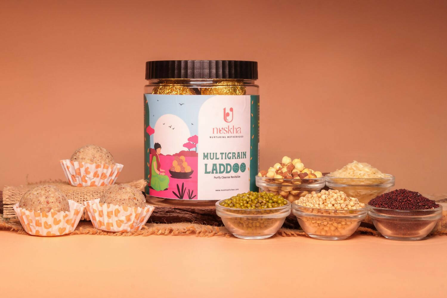 Nuskha Multigrain Laddoo Nuskha