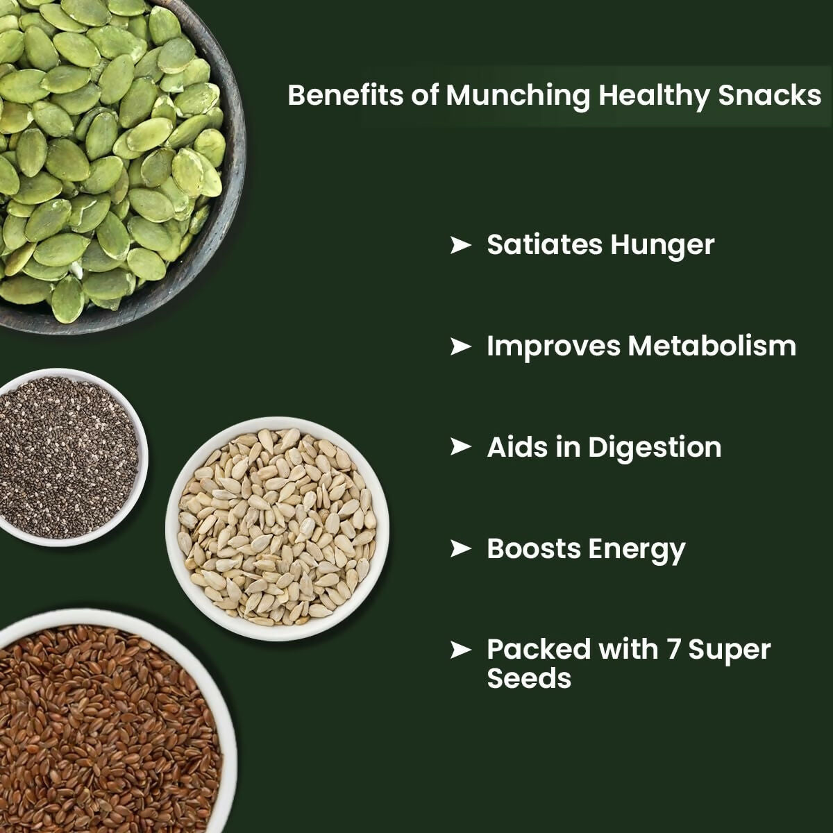 Sorich Organics Pudina 7-in-1 Seeds Cracker Sorich
