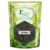 Yuvika Til Kala - Sesamum Indicum - Black Sesame Seeds - Safuron