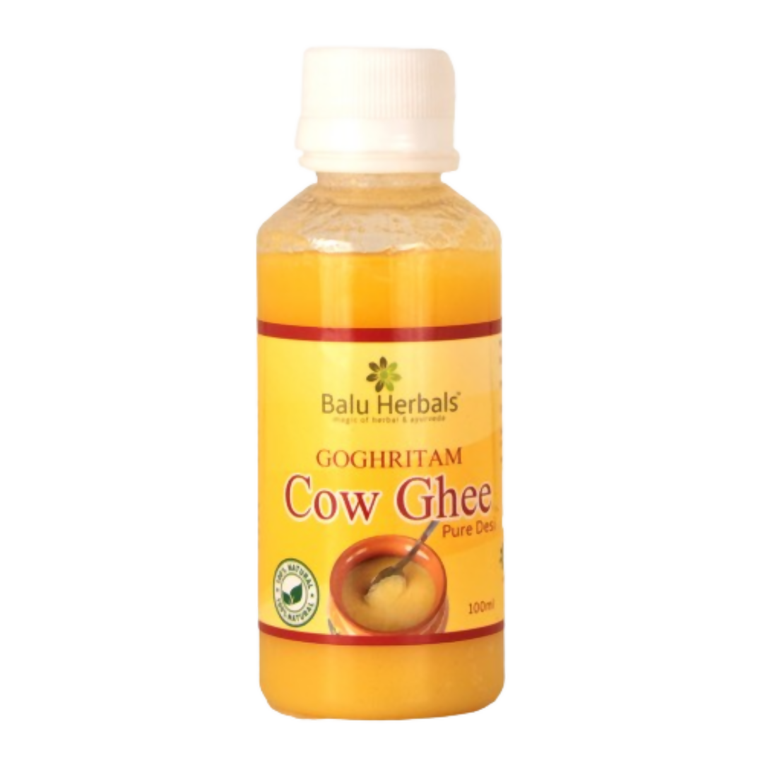 Balu Herbals Cow Ghee | Made From Grass Fed Cow's Milk | Organic, Natural & Pure Cow Ghee Balu Herbals