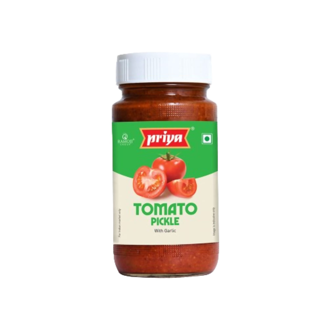 Priya Tomato Pickle with Garlic Priya