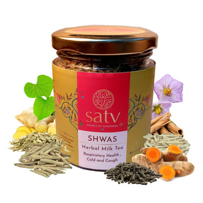 Satv Shwas Herbal Milk Tea - Safuron