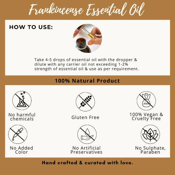 Organicos Frankincense Essential Oil Organicos