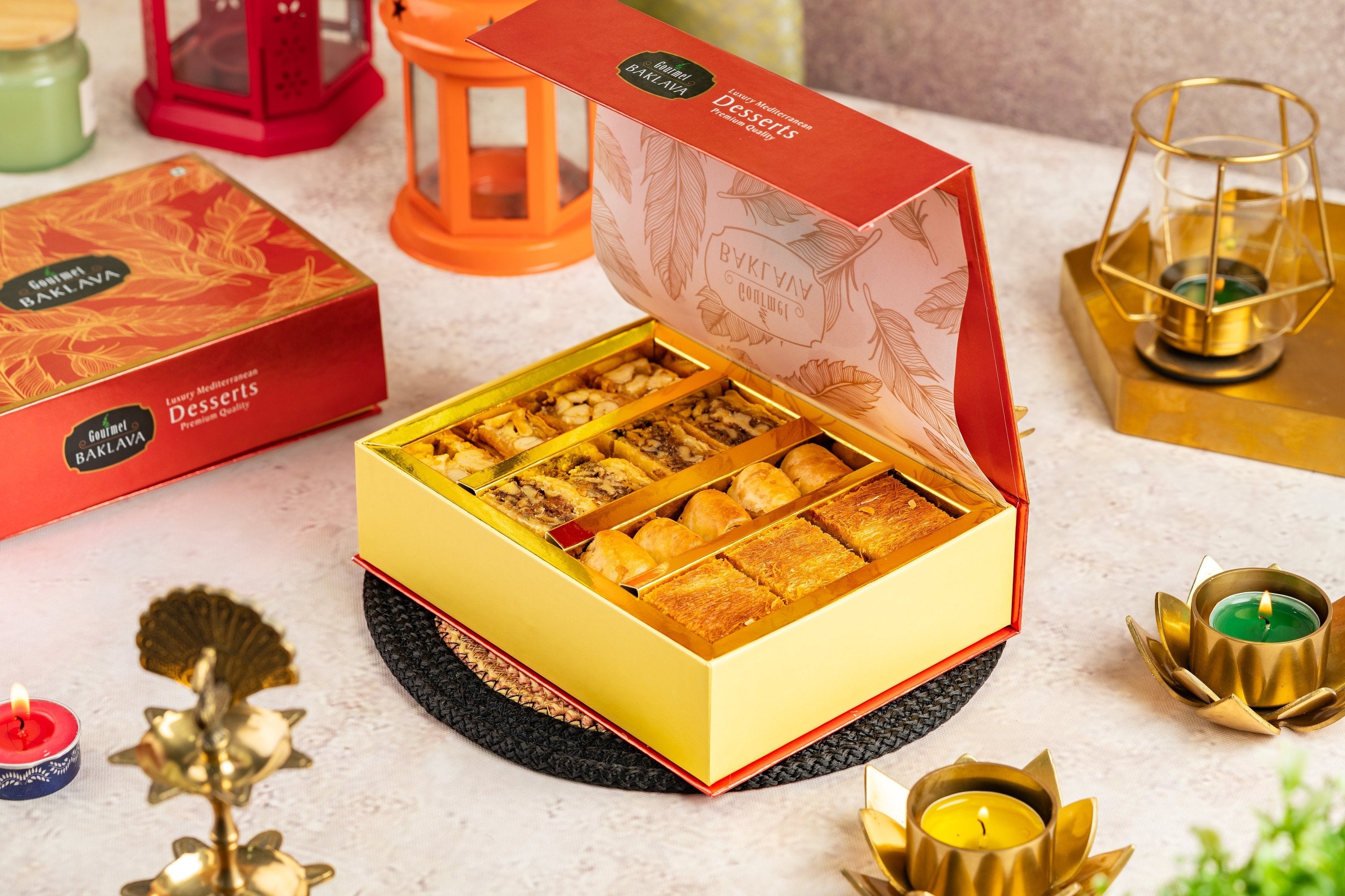 Gourmet Baklava Decadent Assorted Baklava Box - Safuron