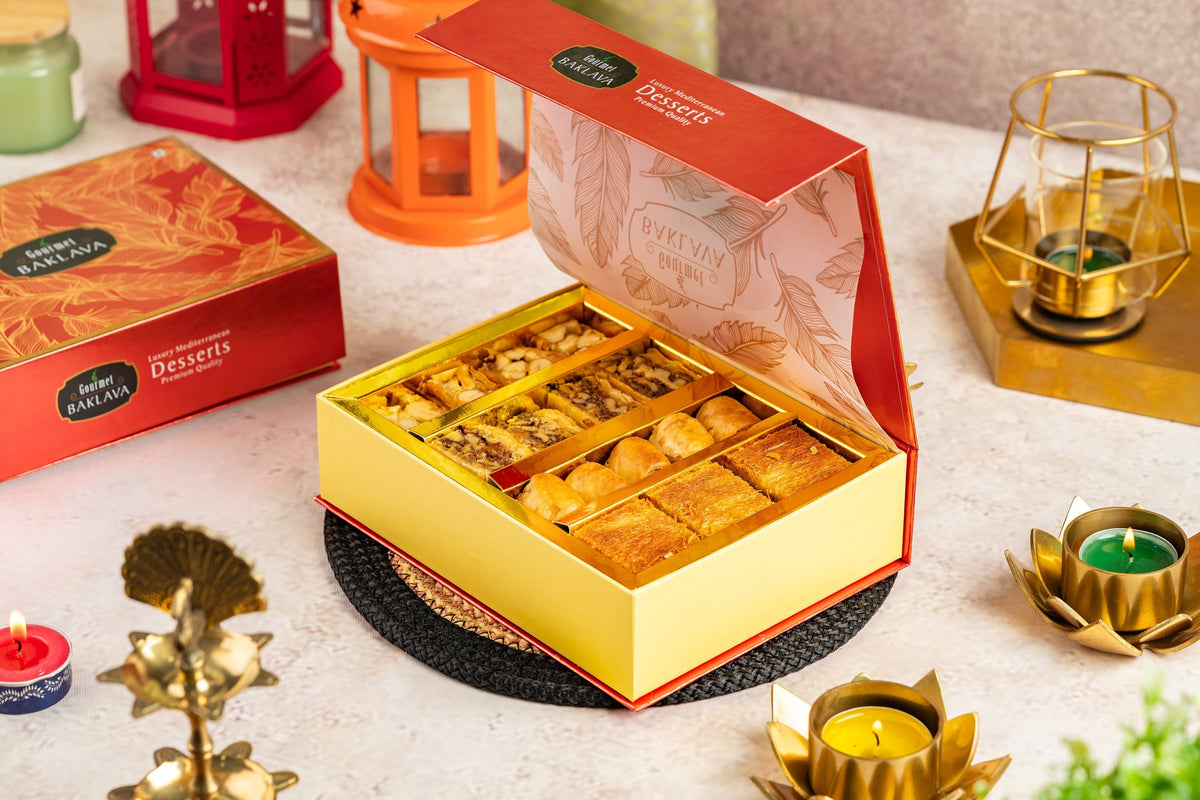Gourmet Baklava Decadent Assorted Baklava Box - Safuron
