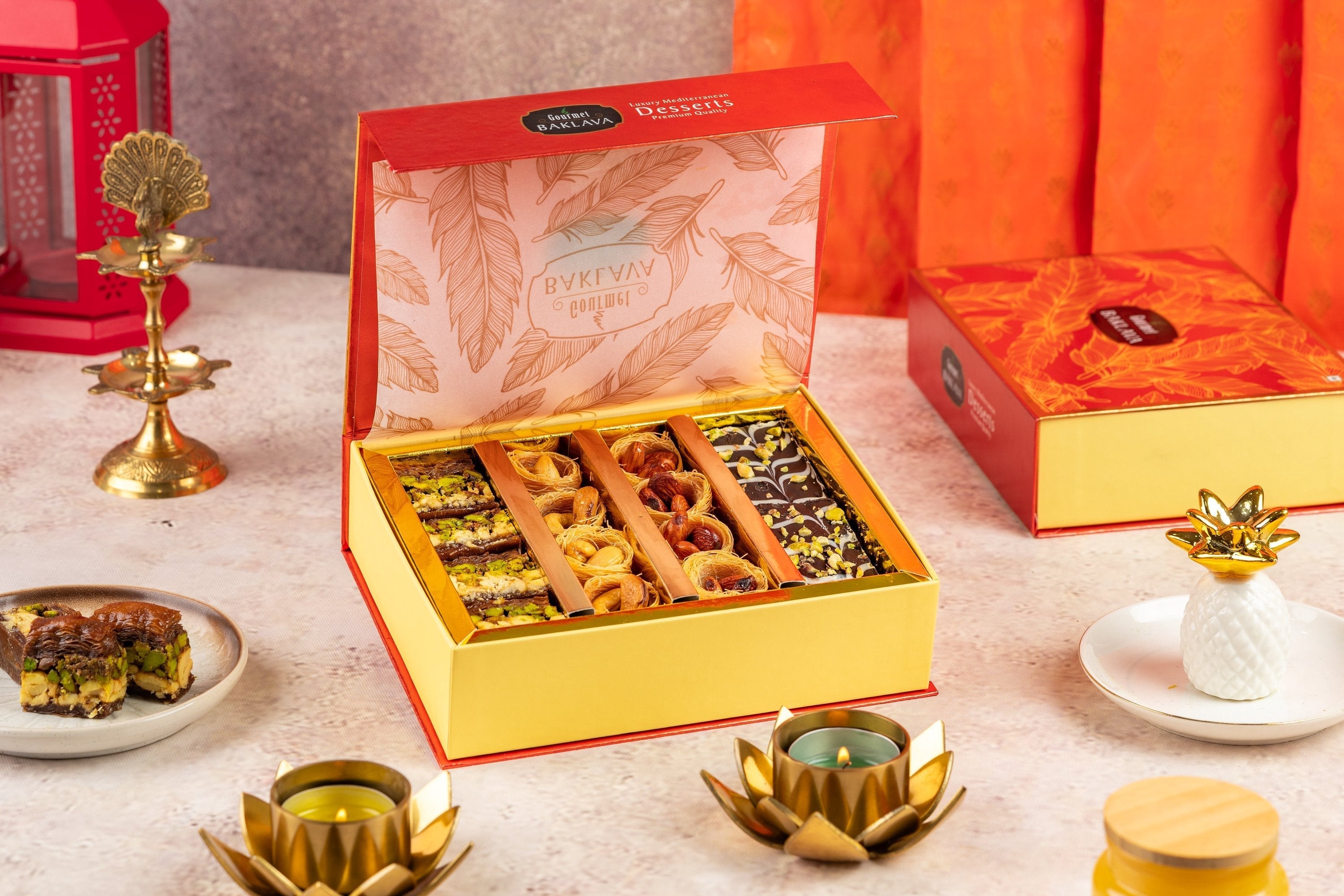 Gourmet Baklava Chocolate Gift Box Gourmet Baklava