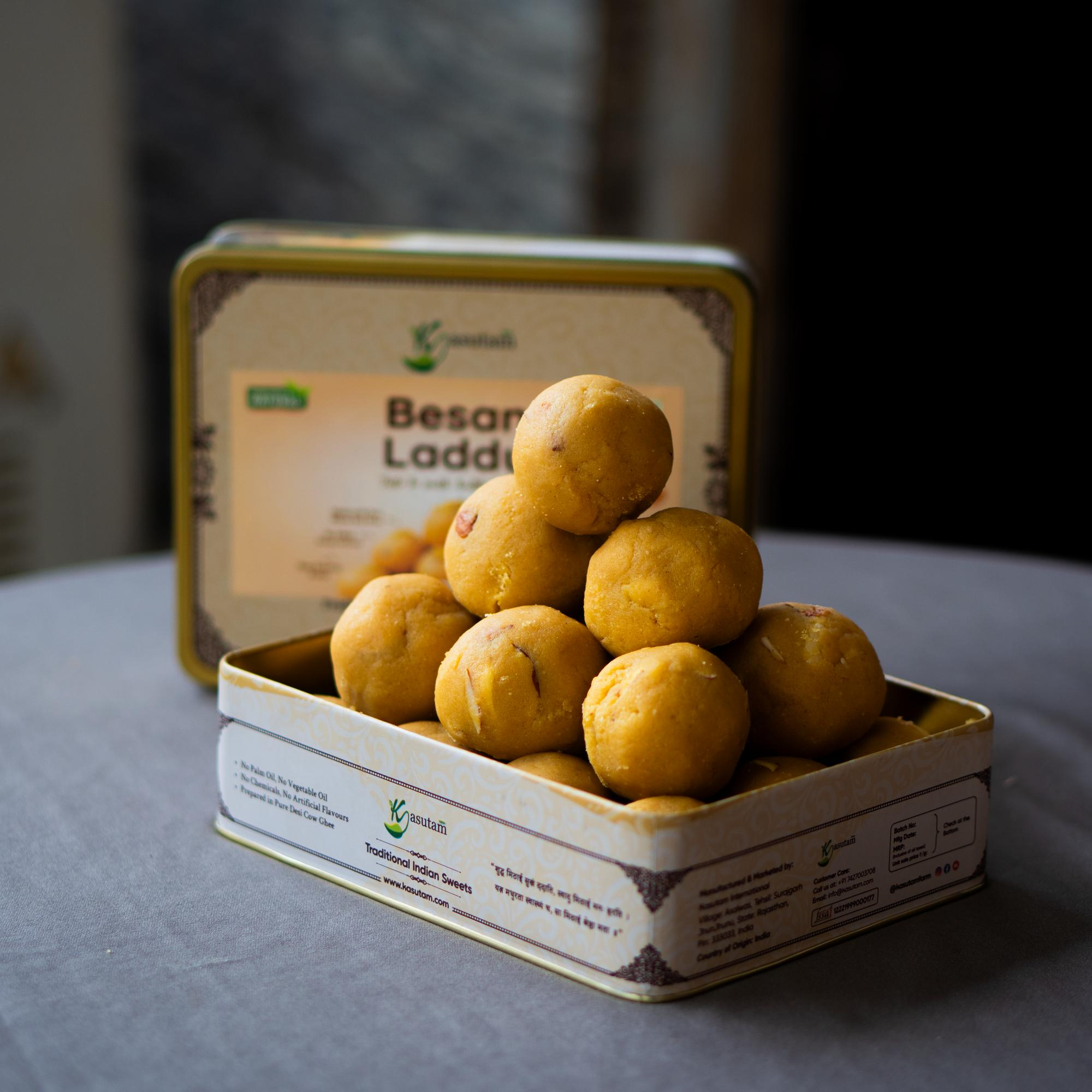 Kasutam Besan Laddu Kasutam