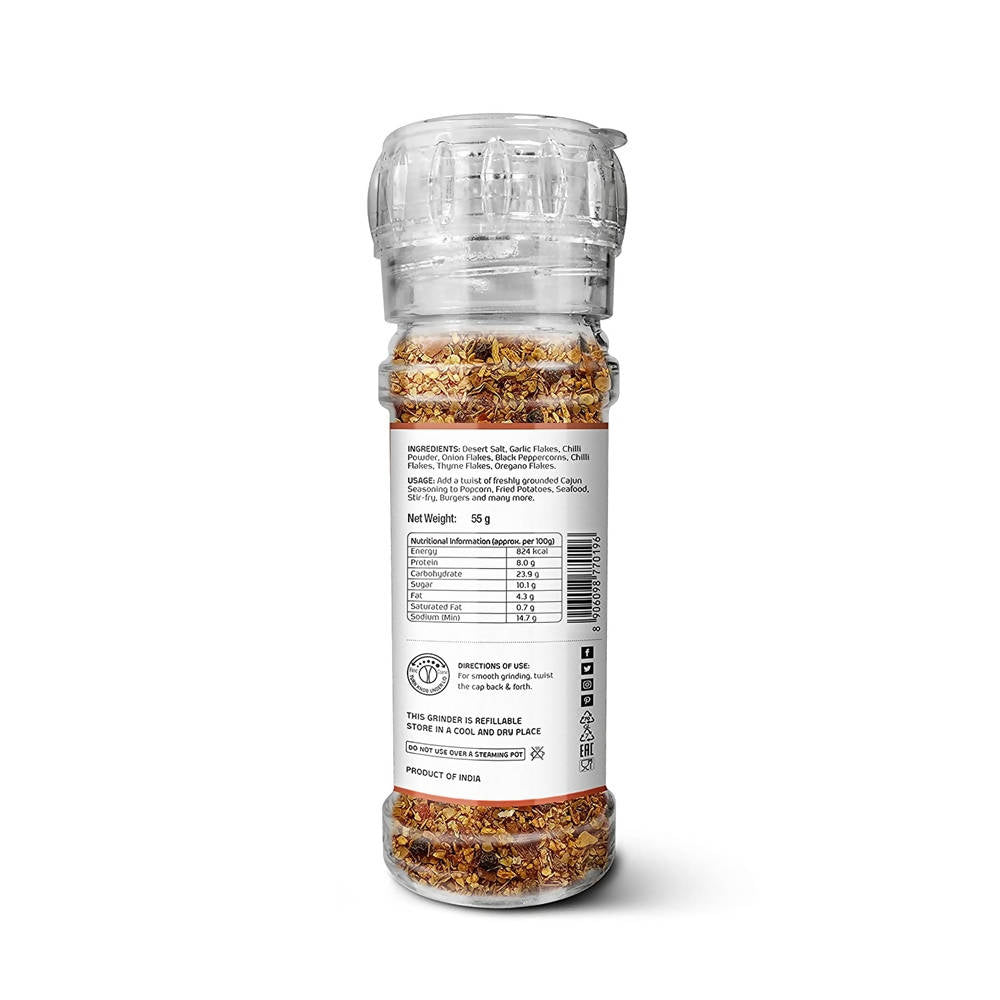 Lunn Cajun Seasoning with Grinder Lunn