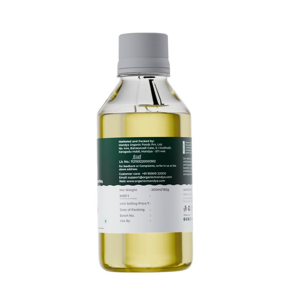 Organic Mandya Castor Oil Organic Mandya