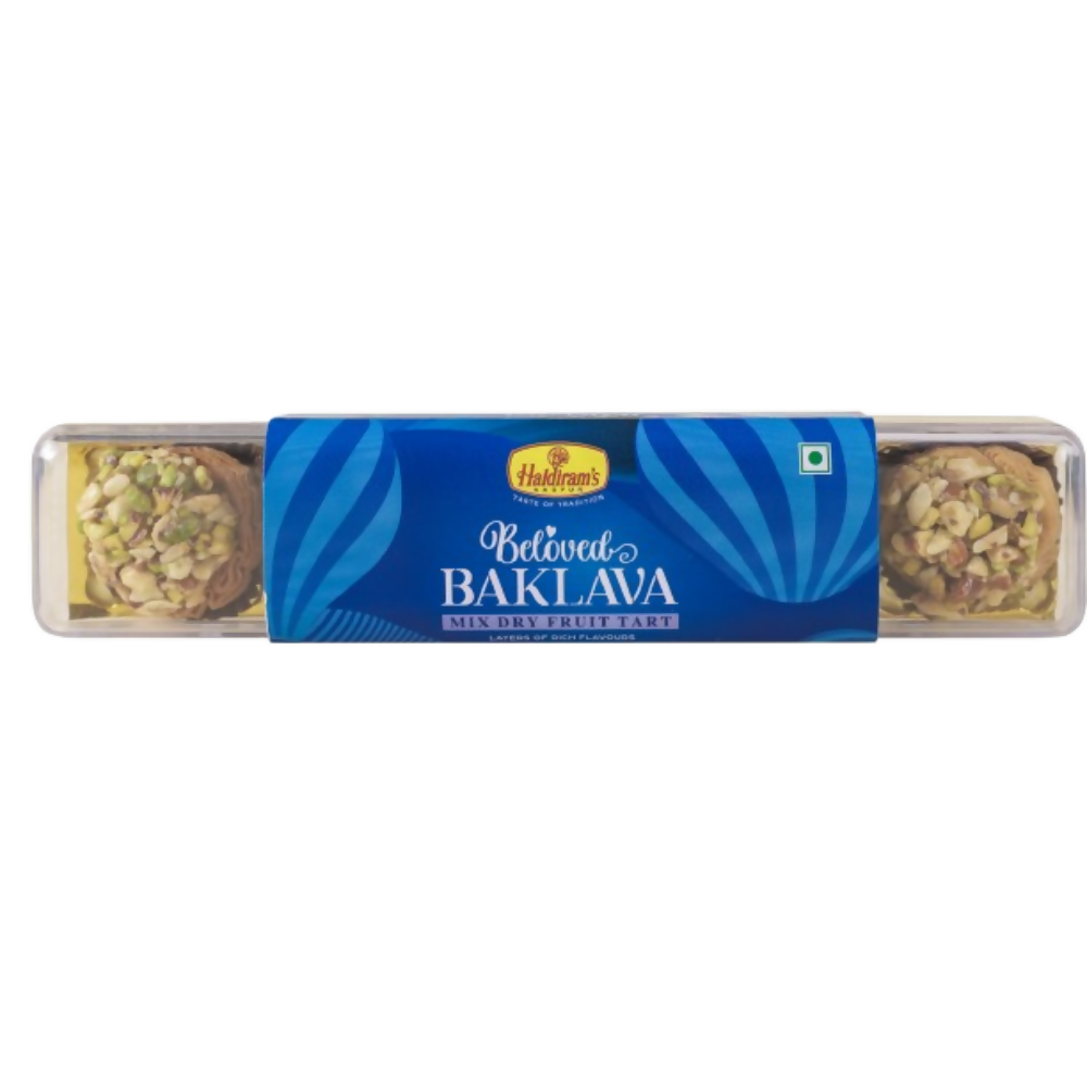 Haldiram's Baklava - Mix Dry Fruit Tart - Safuron