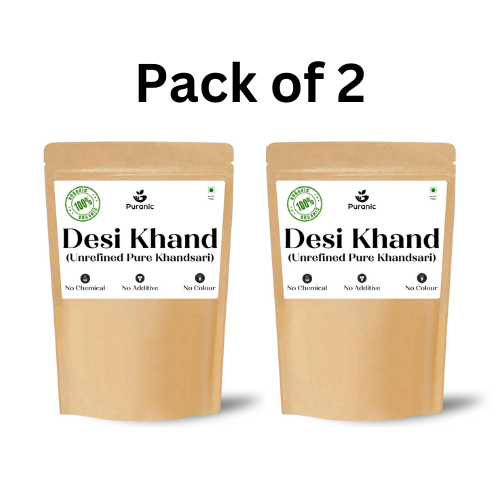 Puranic Desi Khand | Unrefined Khandsari - Safuron