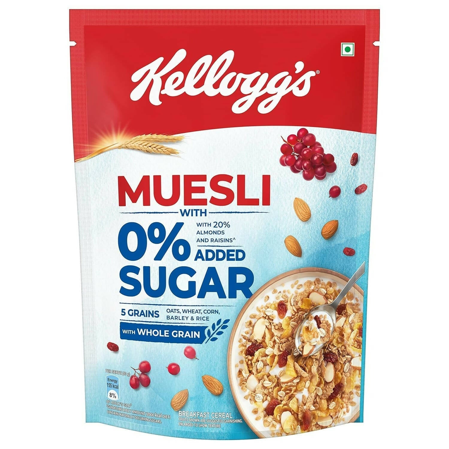 Kellogg's Muesli 0% Added Sugar Kellogg's