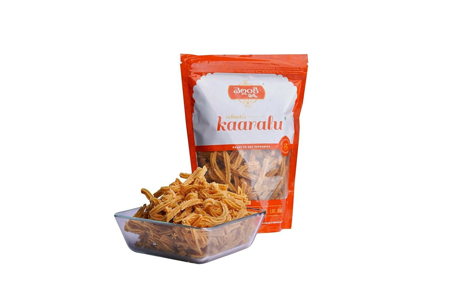 Vellanki Foods Andhra Snacks Combo - Muruku (500 gm), Chegodi (500 gm) Vellanki Foods