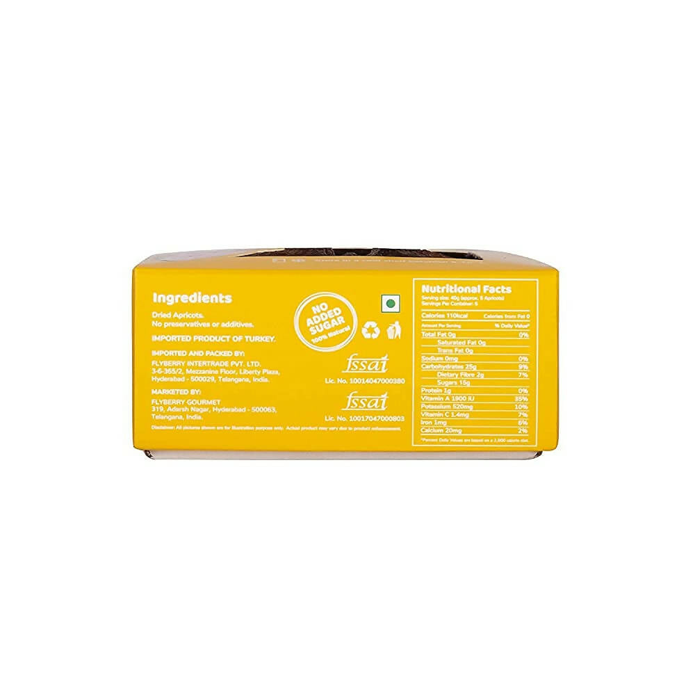 Flyberry Gourmet Dried Apricots (Unsulphured) Flyberry Gourmet