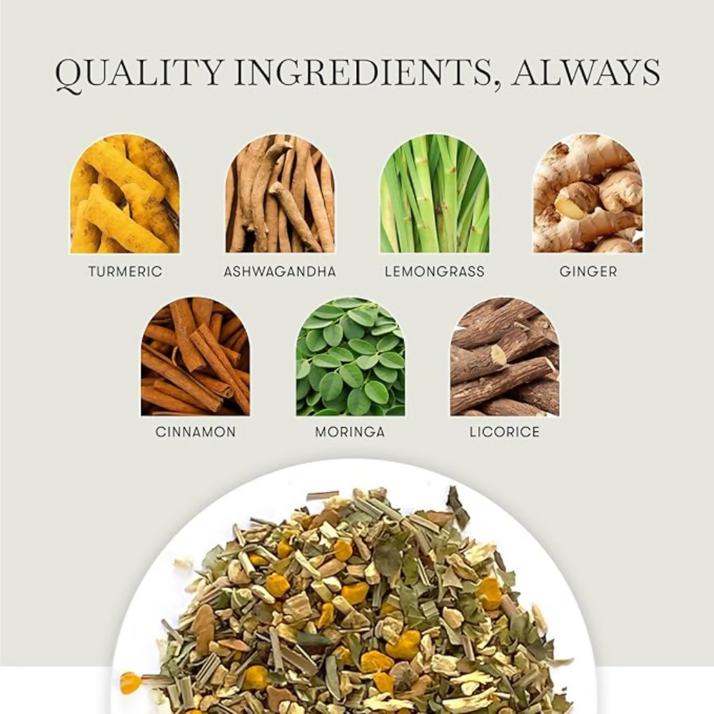 Luxmi Estates Astounding Ashwagandha – Certified Organic Herbal Infusion Luxmi Estates