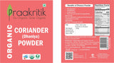 Praakritik Organic Dhaniya Powder Praakritik