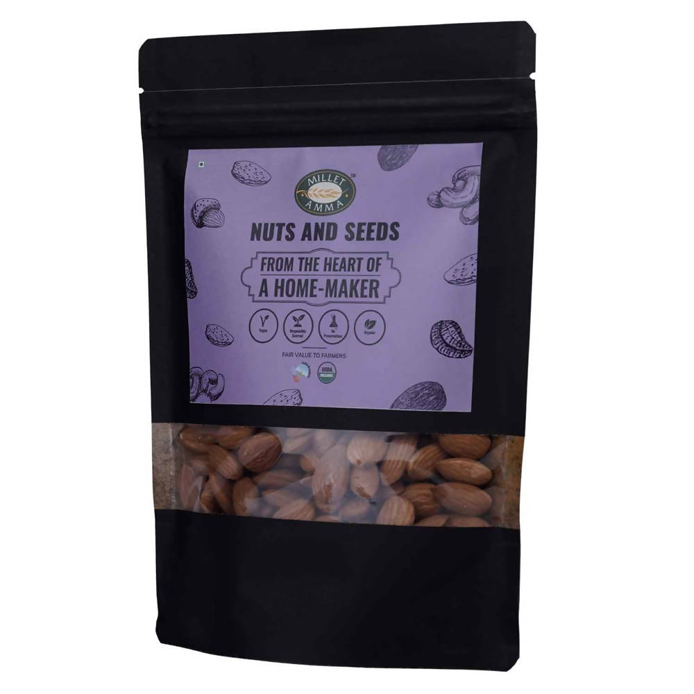 Millet Amma Organic Almonds (Badam) Millet Amma