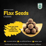 Sreshta Farms Organic Flax Seed (Avisa) Laddu Sreshta Farms
