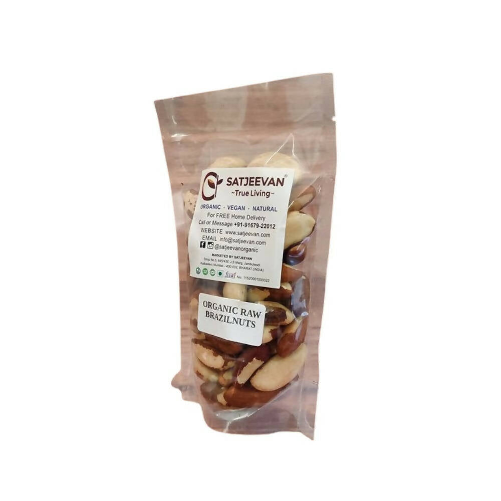 Satjeevan Organic Raw Brazilnuts Satjeevan