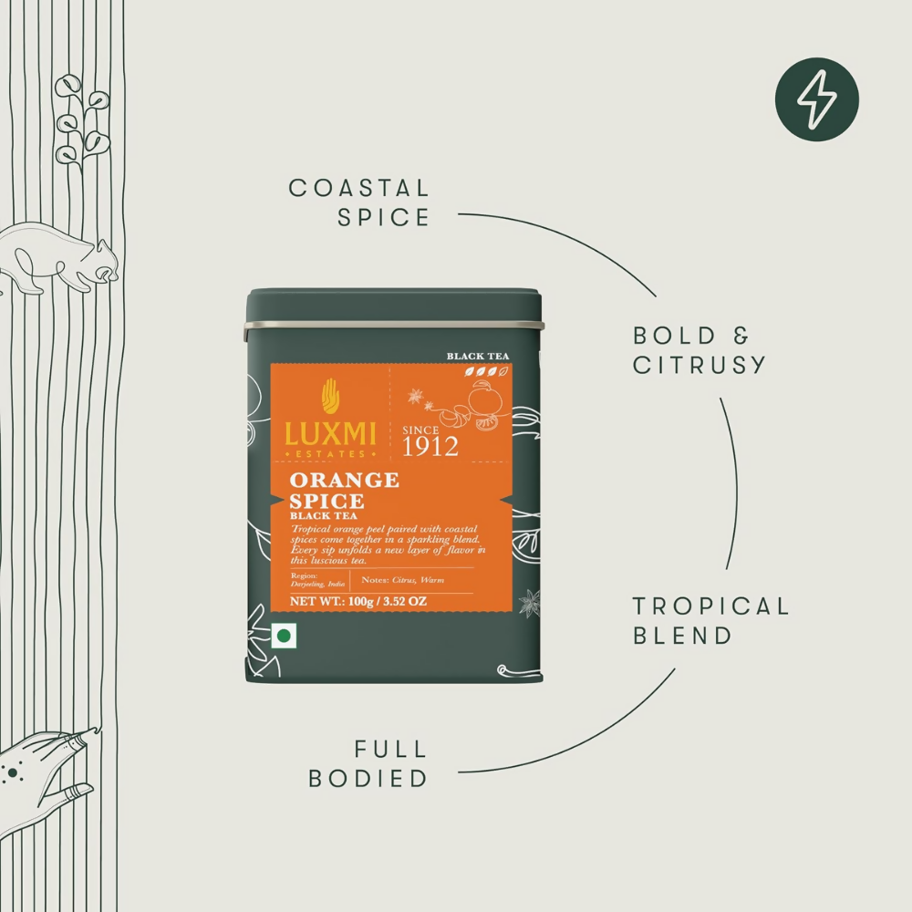 Luxmi Estates Orange Spice Black Tea Luxmi Estates
