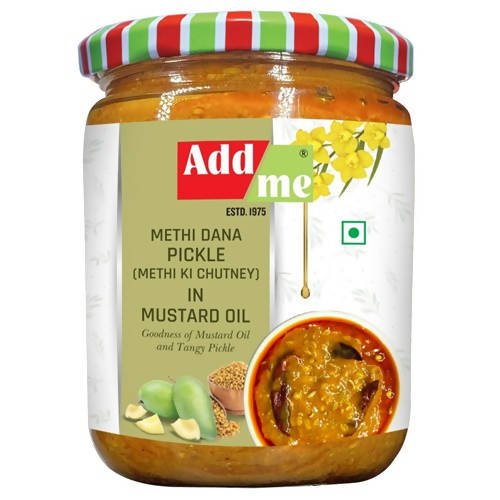 Add Me Methi Dana Pickle ( Methi Ki Chutney ) In Mustard Oil Add Me Foods