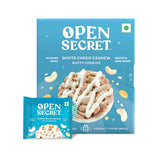 Open Secret White Choco Cashew Nutty Cookies - Safuron