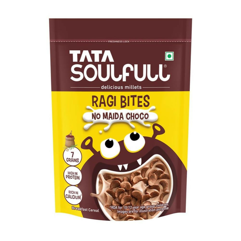Tata Soulfull Ragi Bites Breakfast Cereals - No Maida Choco Tata Soulfull