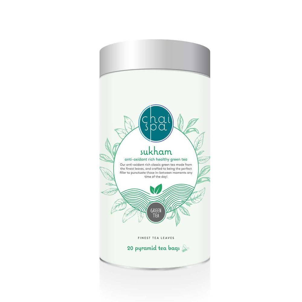 Chai Spa Sukham Green Tea - Safuron
