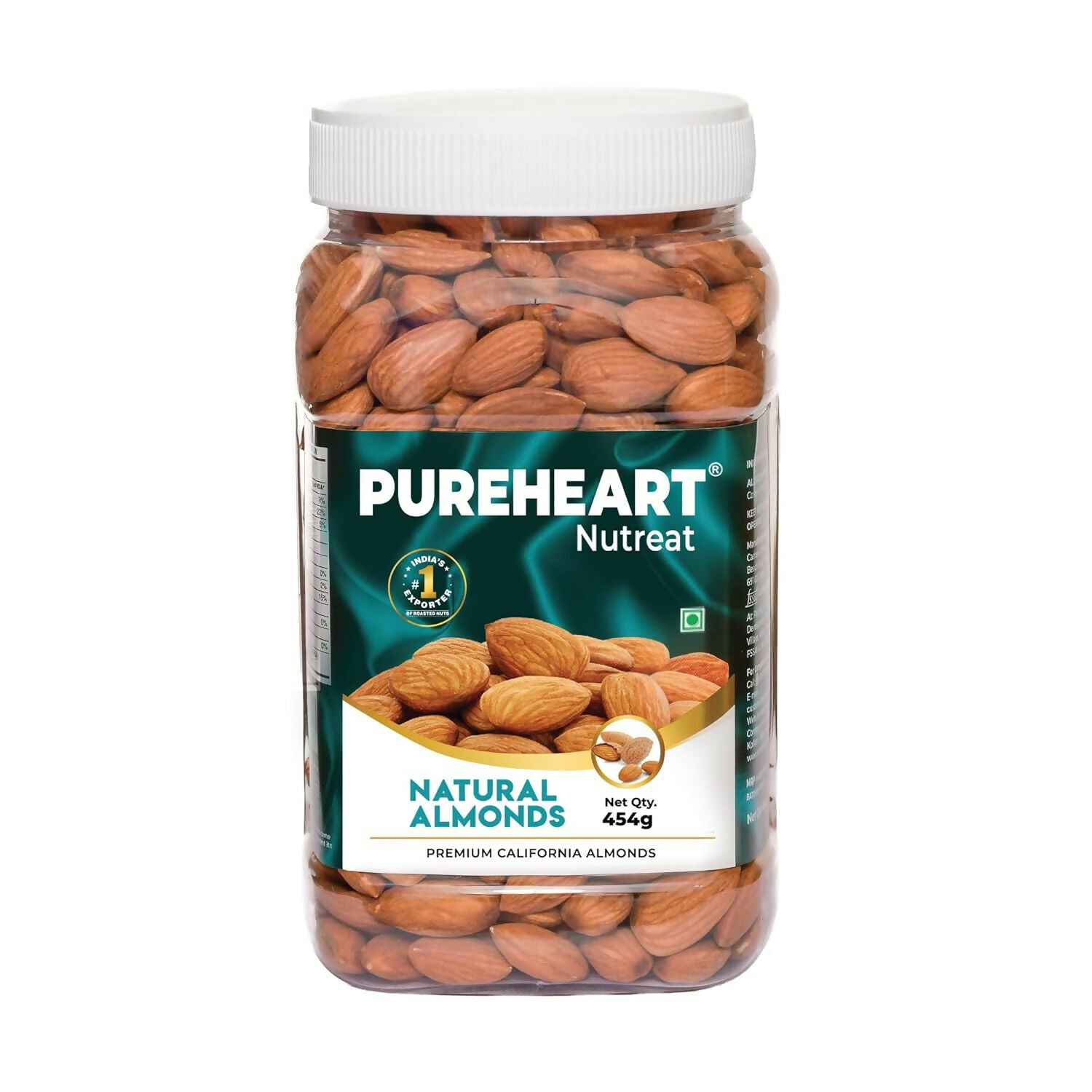 Pureheart Nutreat Natural Almonds - Safuron