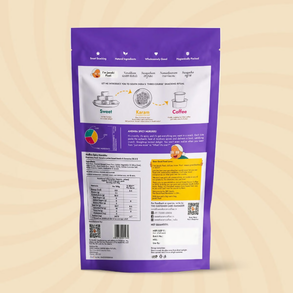 Sweet Karam Coffee Andhra Murukku (Classic Crunch) Sweet Karam Coffee