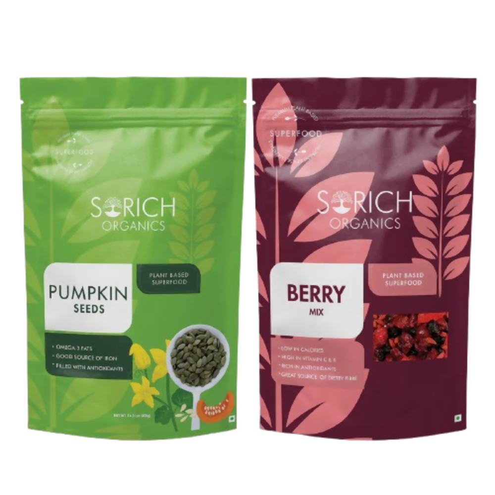 Sorich Organics Berries Mix and Pumpkin Seed - Safuron