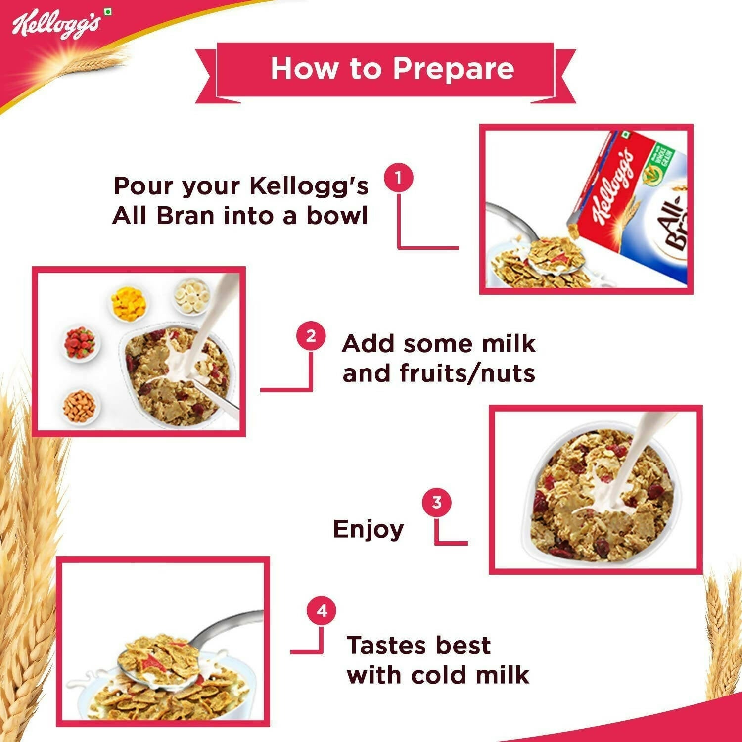 Kellogg’s All Bran Wheat Flakes Kellogg's