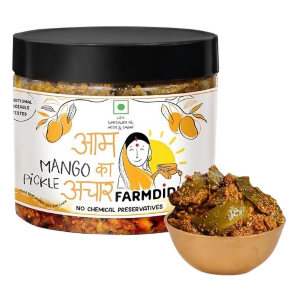 FarmDidi Mango Pickle - Tangy & Salty - Safuron
