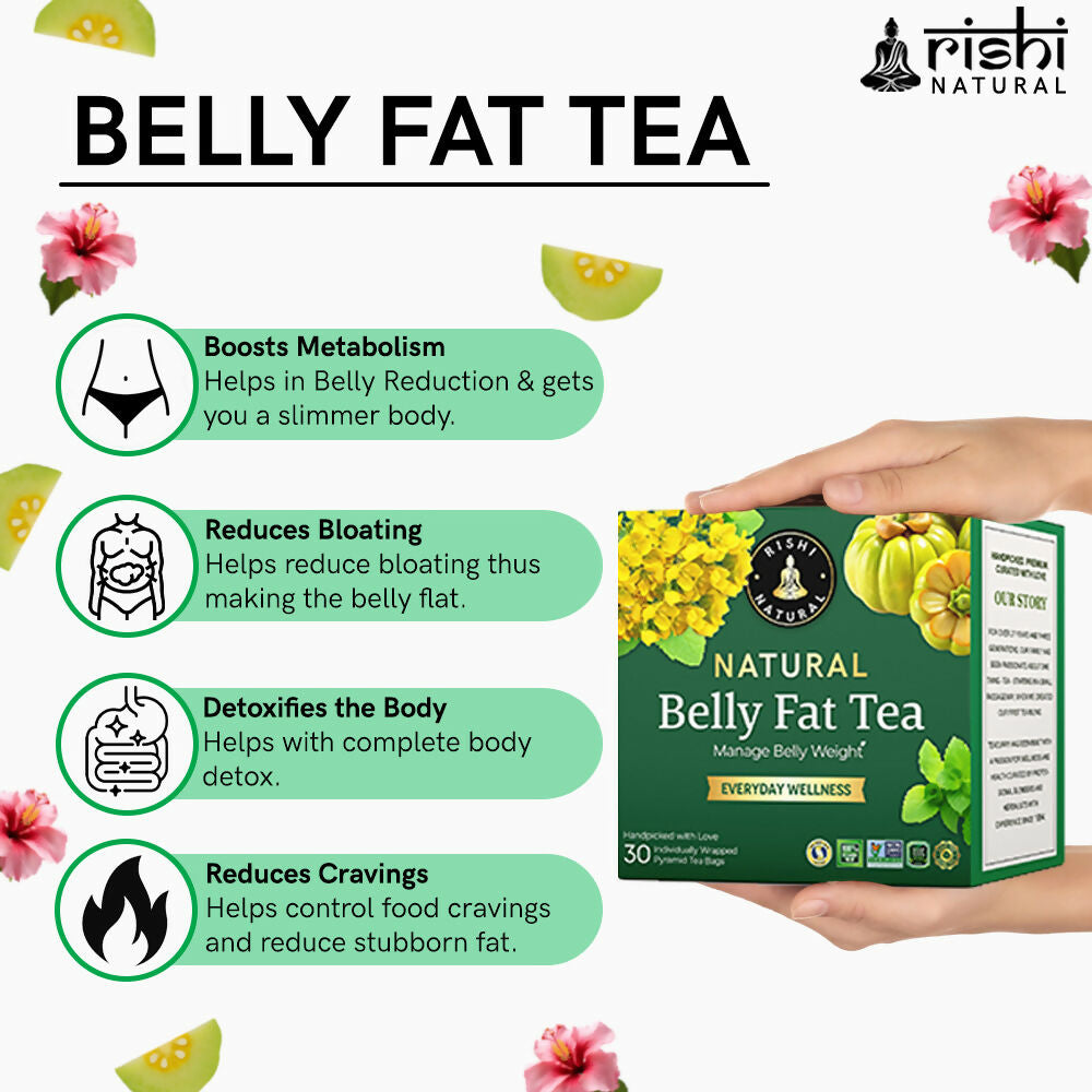Rishi Natural Belly Fat Tea Rishi Natural