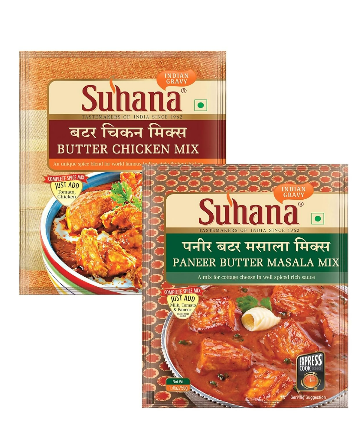 Suhana Paneer Butter Mix & Butter Chicken Mix Suhana Store
