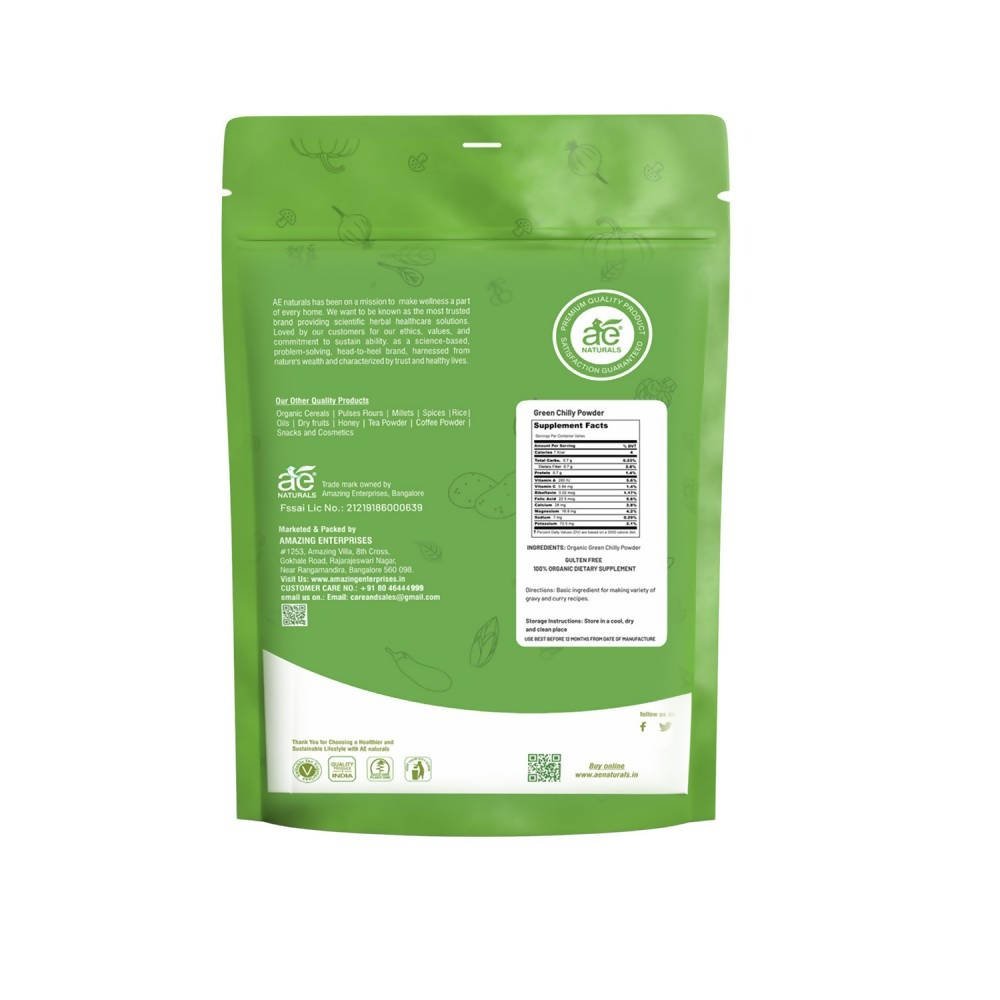 Ae Naturals Green Chilly Powder Ae Naturals