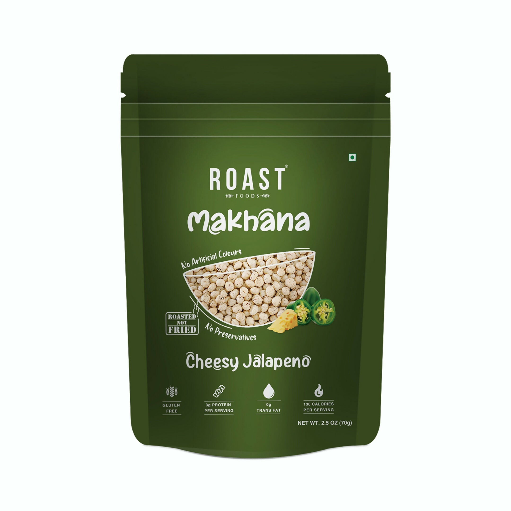 Roast Foods Makhana Cheesy Jalepeno Roast Foods