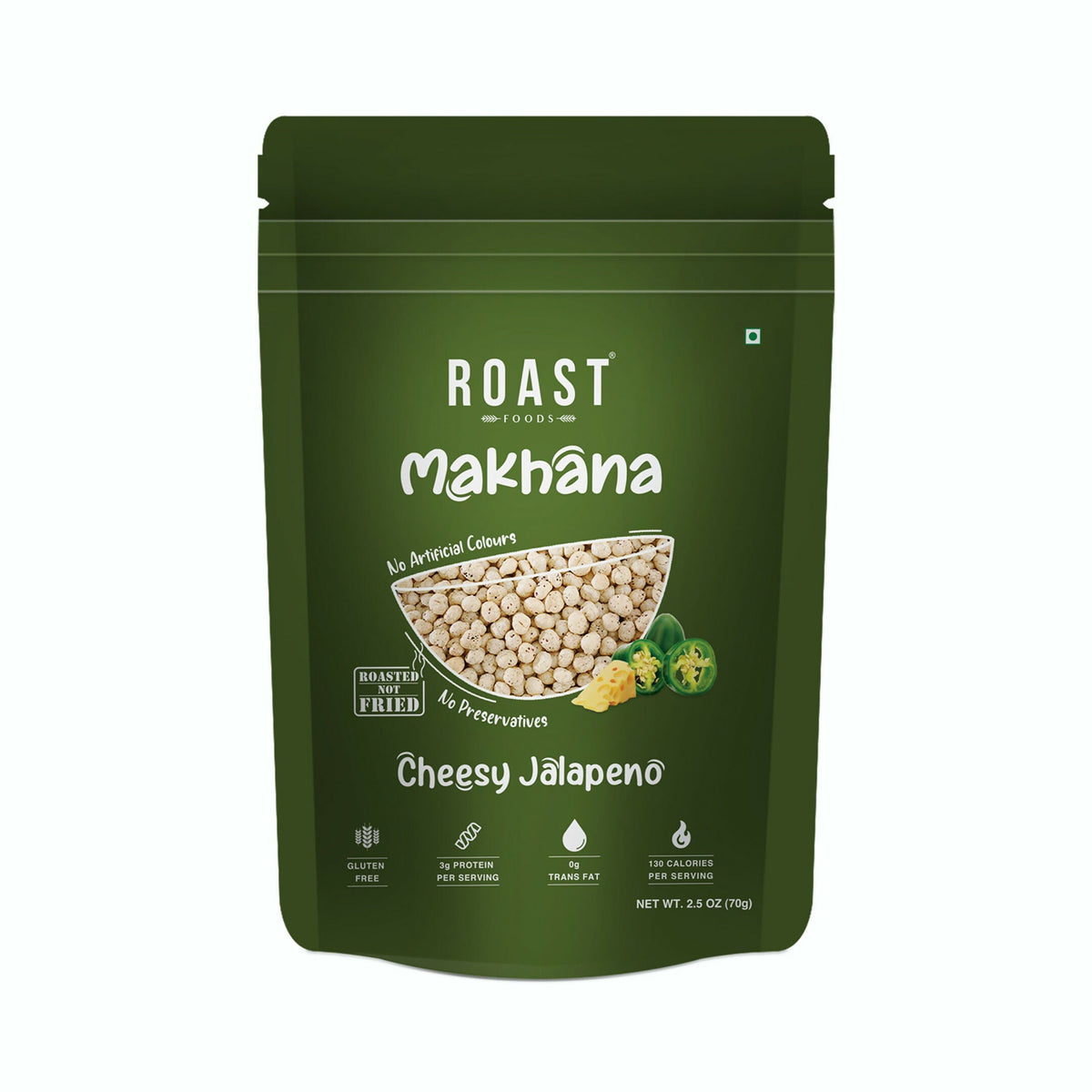 Roast Foods Makhana Cheesy Jalepeno Roast Foods