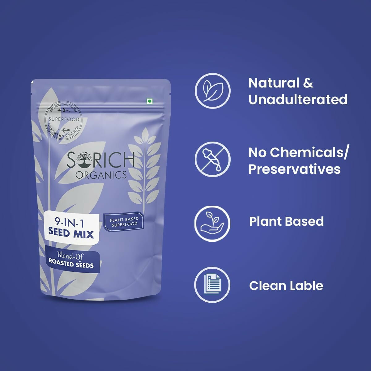 Sorich Organics 9 in 1 Seed Mix Sorich
