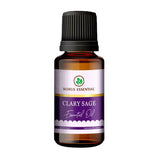 Korus Essential Clary Sage Essential Oil - Therapeutic Grade - Safuron