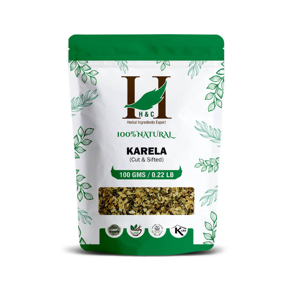 H&C Herbal Karela Cut & Shifted Herbal Tea Ingredient - Safuron