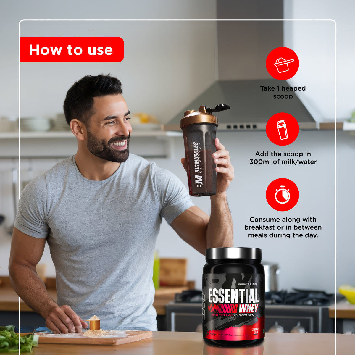 Big Muscles Nutrition Essential Whey Big Muscles Nutrition