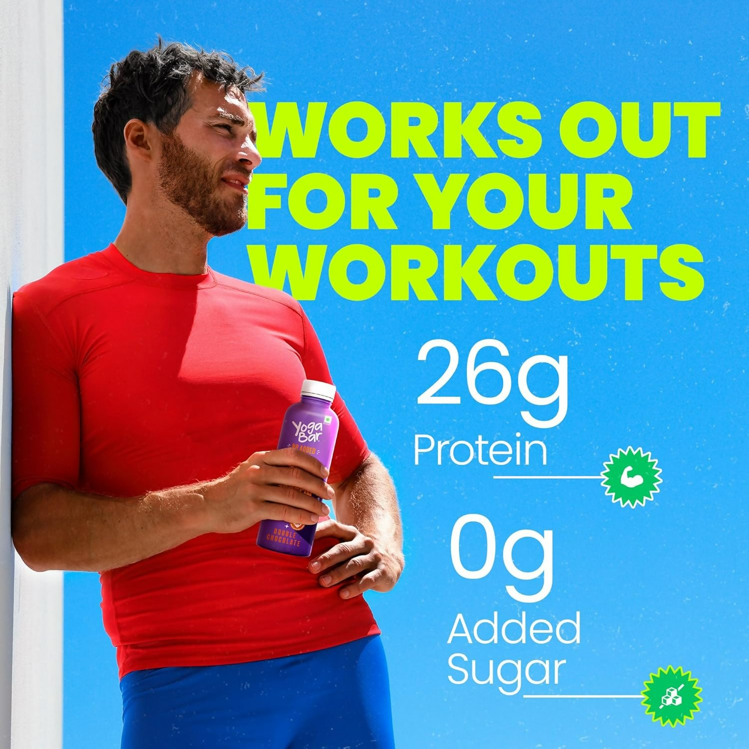 Yoga Bar 26g Protein Milk Shake (Cold Coffee) Yoga Bar