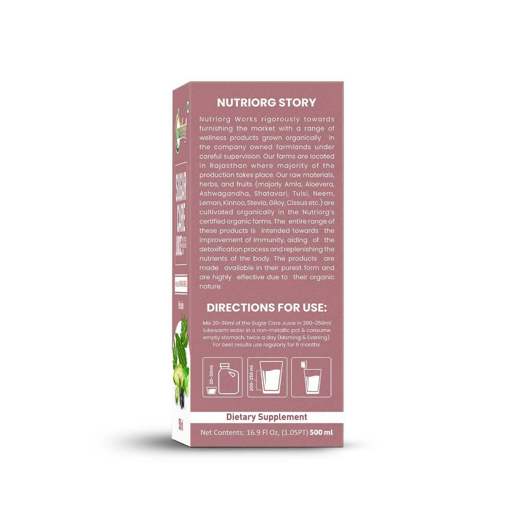 Nutriorg Sugar Care Juice Nutriorg