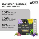 Rishi Natural Anti Grey Hair Herbal Tea Rishi Natural