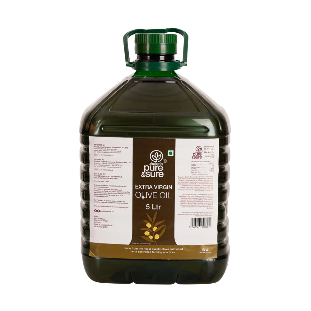 Pure & Sure Organic Extra Virgin Olive Oil - Safuron